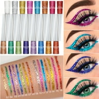 Toyella Creative Multicolor Glitter Powder Liquid Eyeliner Style