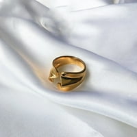 Heiheiup мода отворен пръстен женски личност дизайн inde пръстен пръстен регулируем готино вятърно пръстен моден пръстен комплект