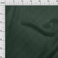 Oneoone памучен камбричен тъмнозелен плат moire diy облекло квилинг тъкан от плат за печат по двор широк