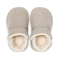 Colisha Mens Winter Slipper Fluffy House Shoes Slip на чехли Униз Уютна топла обувка мека плюшена бежово 7-7,5